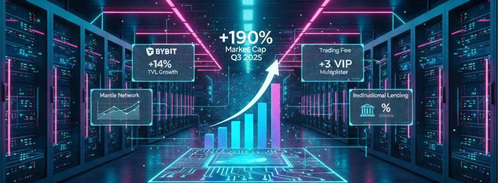 Mantle Network growth Q3 Bybit-