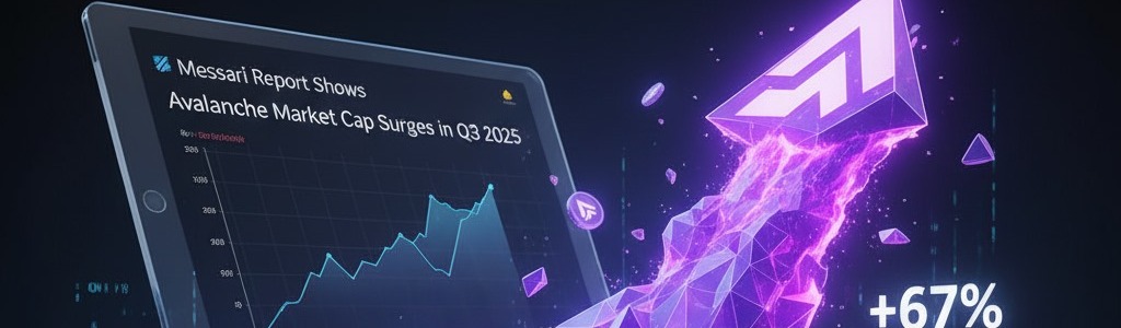 Avalanche’s market cap rose 67% in Q3 2025, hitting $16.8B.