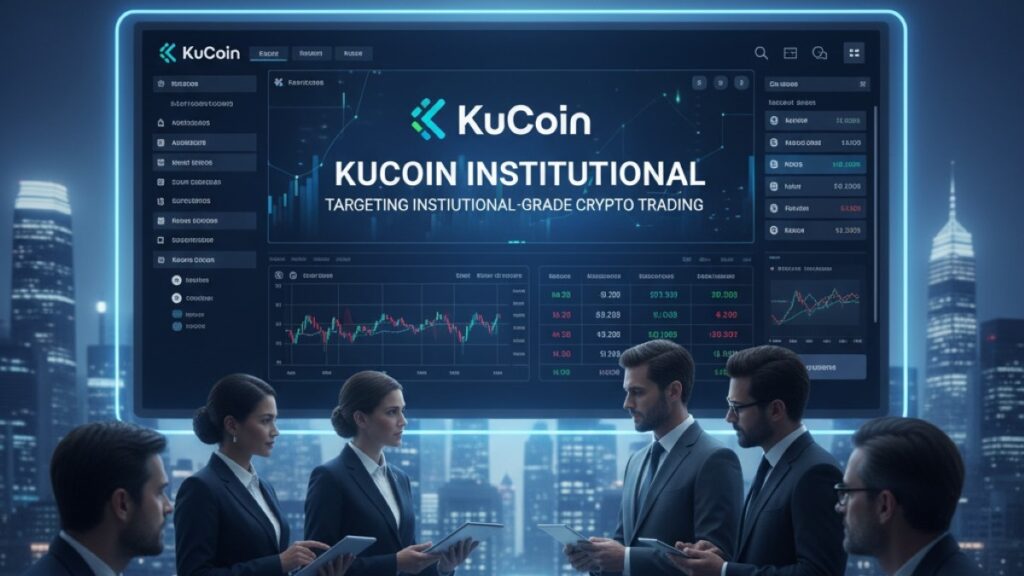 KuCoin launches a new institutional platform to attract professional investors with advanced tools