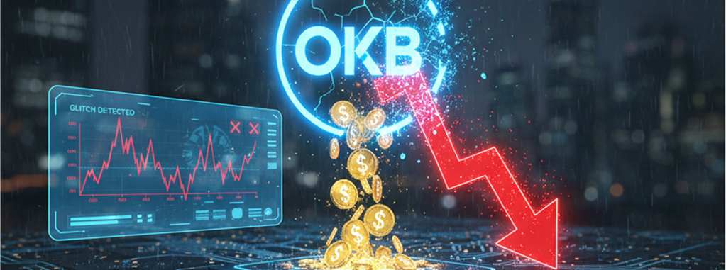 OKB price drop-