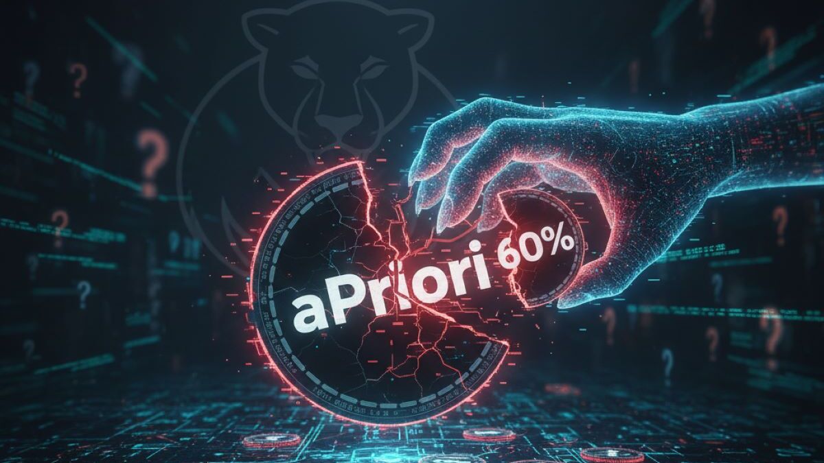 aPriori faces scrutiny after one holder claimed 60% of its APR airdrop, raising concerns about token concentration and transparency.