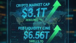 Crypto market cap rebounds to $3.1T as traders monitor Fed’s $6.56T balance sheet and short-term Bitcoin holders exit max-pain levels.