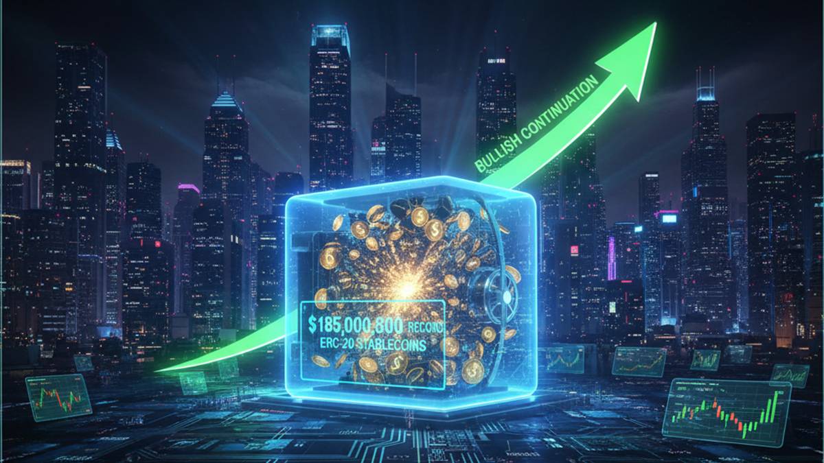 Record ERC-20 Stablecoins Crypto Liquidity