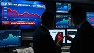 $400 million in XRP was offloaded over a two-day span