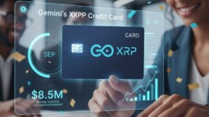 Gemini’s XRP credit card hits $8.5M in Q3