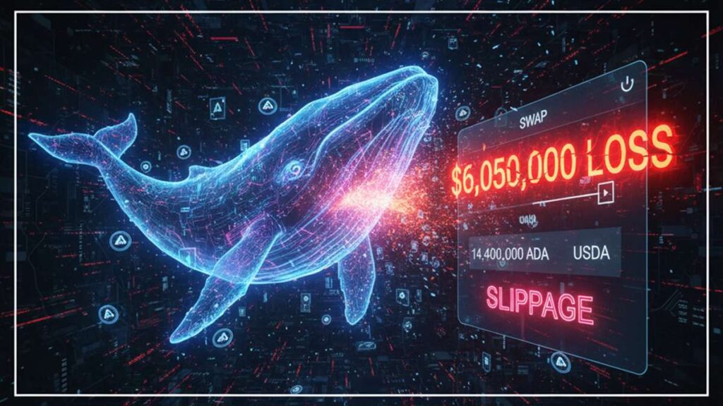 Cardano's whale loses millions-