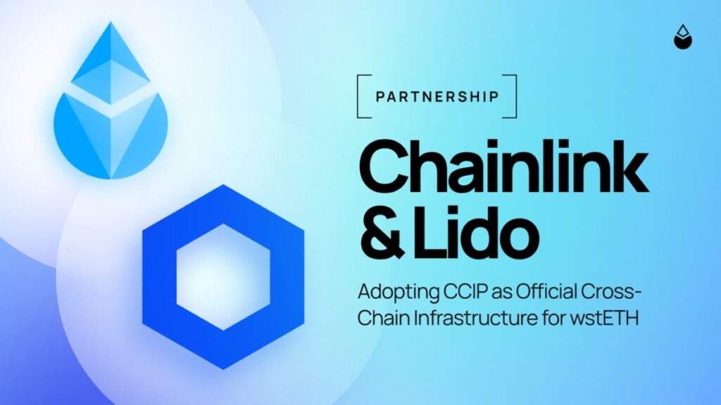 Lido Partners With Chainlink to Adopt CCIP as Official Cross‑Chain Infrastructure for wstETH