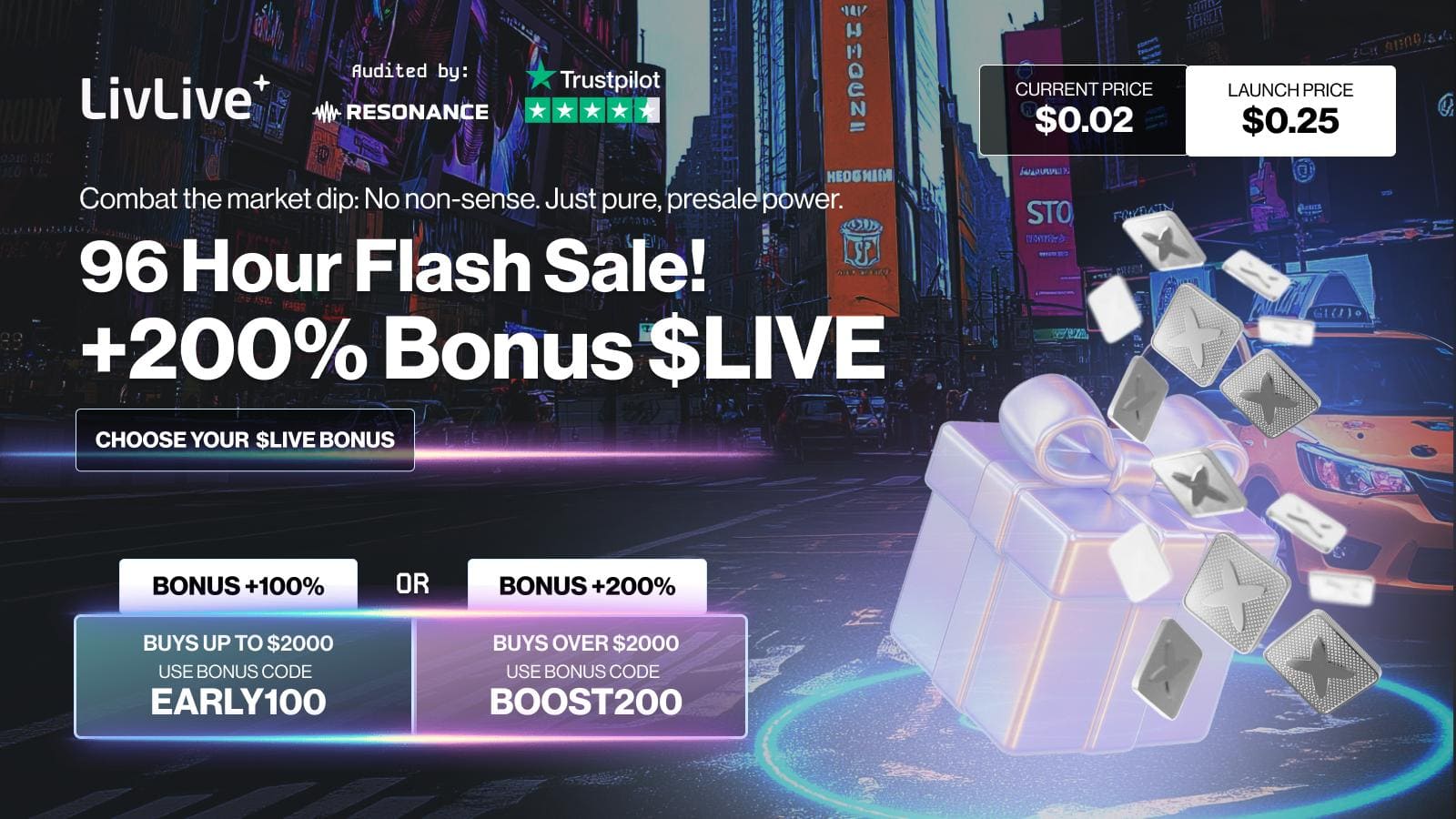 5 Top Crypto Presales of 2025: The World’s First Live-to-Earn Ecosystem Offering 200% Bonus Before Price Surge