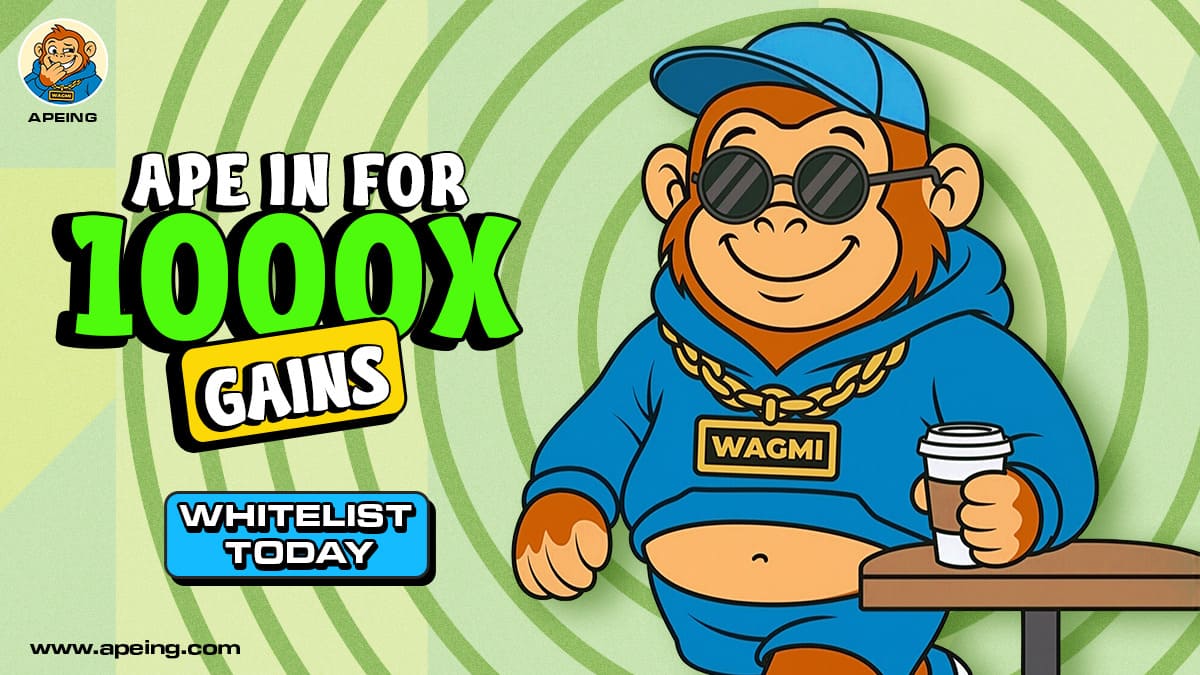 ChatGPT Picks: Ethereum Strengthens, TRON Gains Visibility, and Apeing Turns the 100x Crypto Race Into a Whitelist Masterstroke