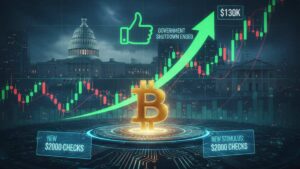 The US government shutdown Bitcoin price could drive a rally