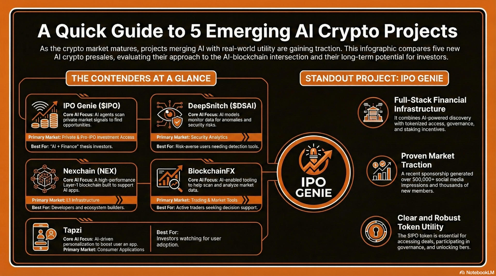 5 Best AI Crypto Presales Right Now: IPO Genie, DeepSnitch AI, Nexchain,  BlockchainFX, and Tapzi