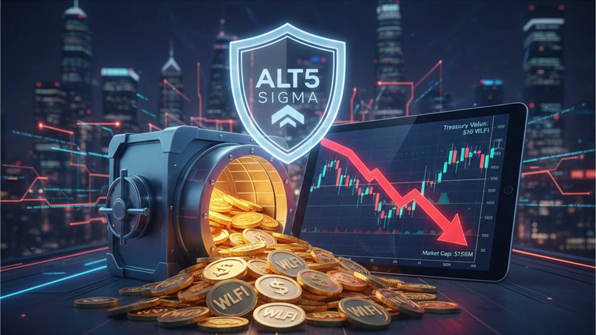 $1B WLFI Treasury Firm ALT5 Sigma Vows To Close Valuation Disconnect -  Crypto Economy