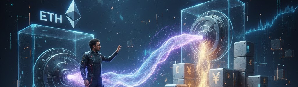 Hayes shifted ETH to exchanges in December via steady on-chain transfers, rotating risk while building a sizable stablecoin buffer