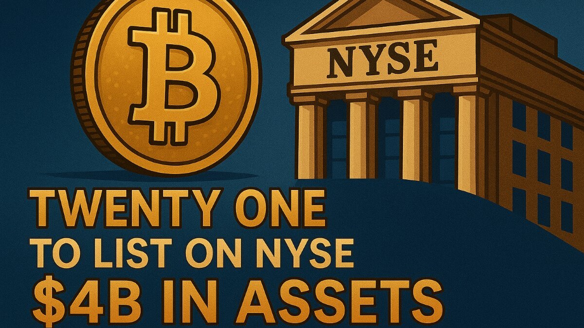Twenty One to list on NYSE with 43,500 Bitcoin - Crypto Economy