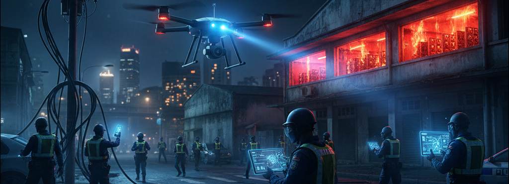 Bitcoin illegal mining in Malaysia