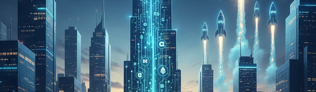 Crypto firms shifted from token sales to IPOs in 2025