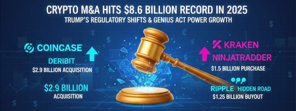 Crypto M&A Hits Historic $8.6B