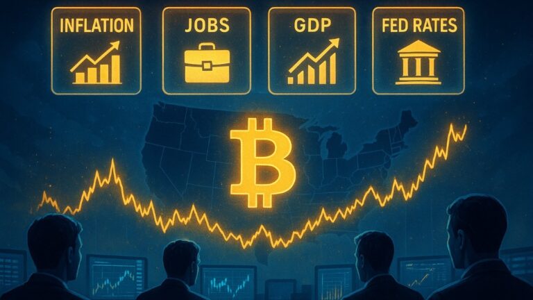 Markets brace as four major US economic releases in early December may shape Bitcoin’s path amid shifting Federal Reserve expectations.