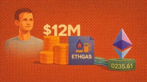 ETHGas closed a $12M funding round led by Polychain Capital, with participation from multiple crypto investment firms.