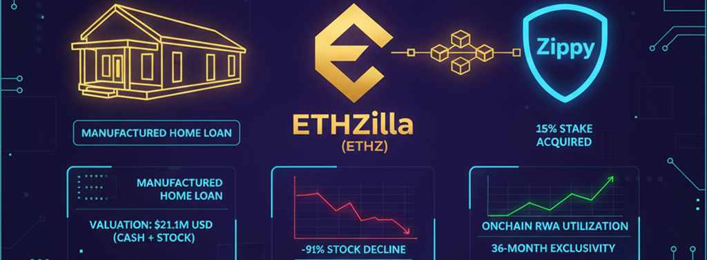ETHZilla Acquires 15% of Zippy-
