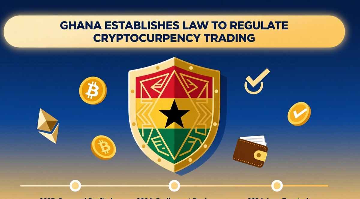 Ghana Establishes Law to Regulate Cryptocurrency Trading