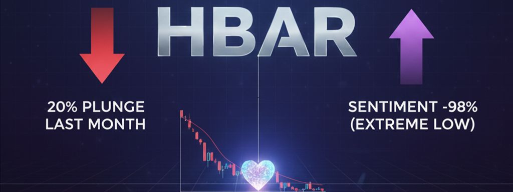 HBAR in free fall-