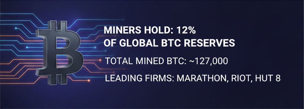 Miners Control 12% of Reserves
