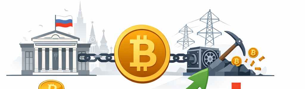 Russias-Central-Bank-Links-Bitcoin-Mining-to-Rubles-Strength