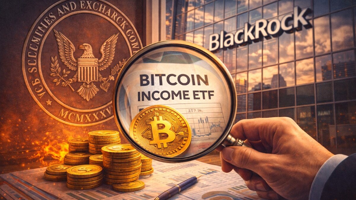 SEC reopens review of BlackRock’s Bitcoin Premium Income ETF, a yield-focused structure using IBIT-linked call options, with a Dec. 31 deadline.