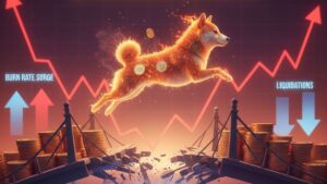 Shiba Inu’s surge in burn rate and liquidations reveals heightened leverage risk, emphasizing volatility and community-driven market influence.