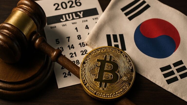 Crypto Regulation in South Korea Delayed to 2026 as Stablecoin Debate Drags On