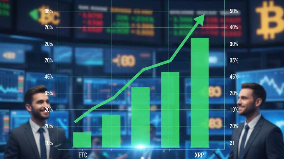 Crypto Markets Bounce Back: BTC, ETH, XRP Spike Following Heavy Liquidations