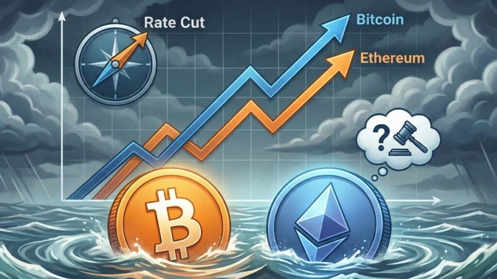 Bitcoin and Ethereum rally on Fed rate-cut hopes as altcoins surge, a new crypto ETP gains approval and traders eye key levels into a volatile December.