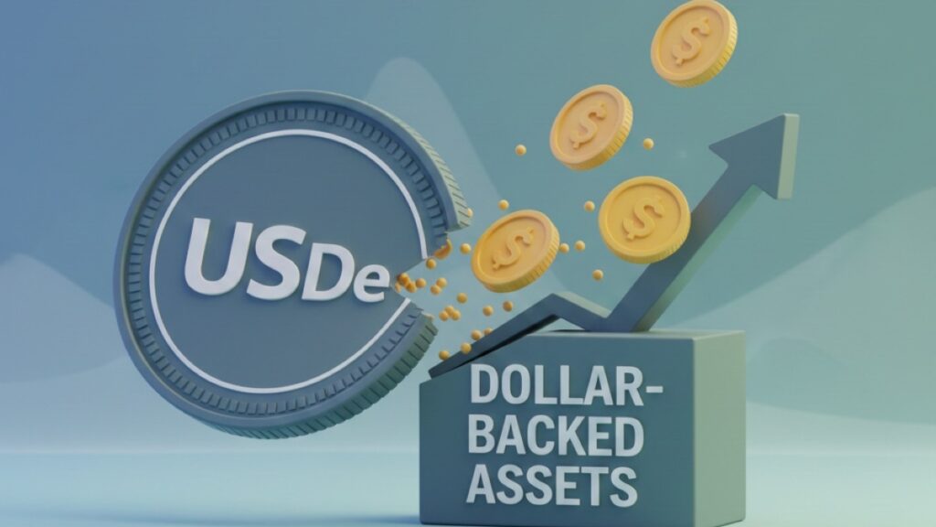 USDe contracts sharply as traders shift toward dollar-backed stablecoins, while major fiat-pegged assets add billions amid synthetic-model uncertainty.