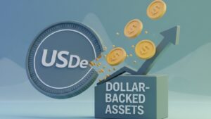 USDe contracts sharply as traders shift toward dollar-backed stablecoins, while major fiat-pegged assets add billions amid synthetic-model uncertainty.