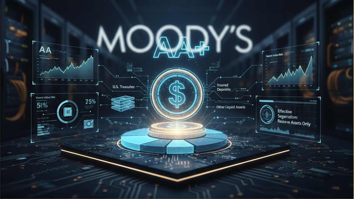 Moody's rating stablecoins reserves-