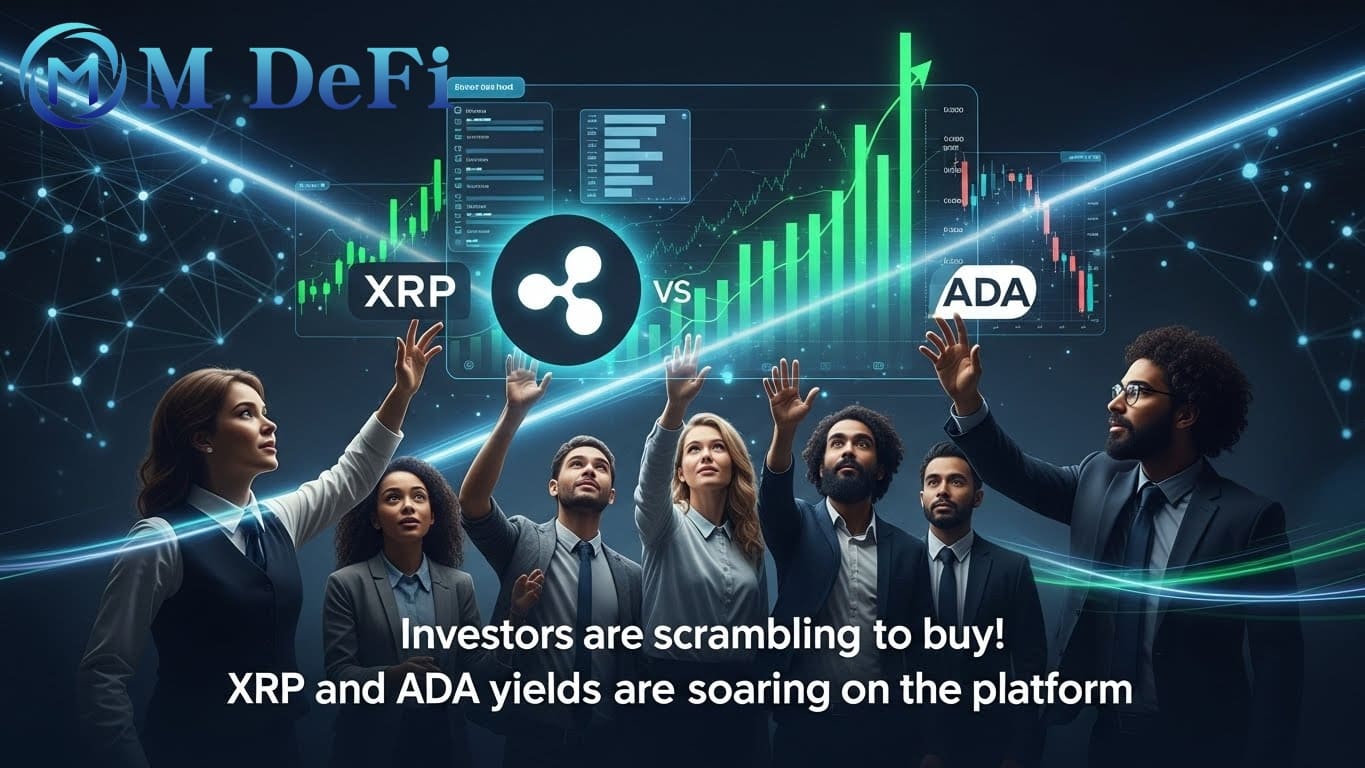 Investors Are Increasing Positions as XRP and ADA Yields Rise on the M DeFi Platform