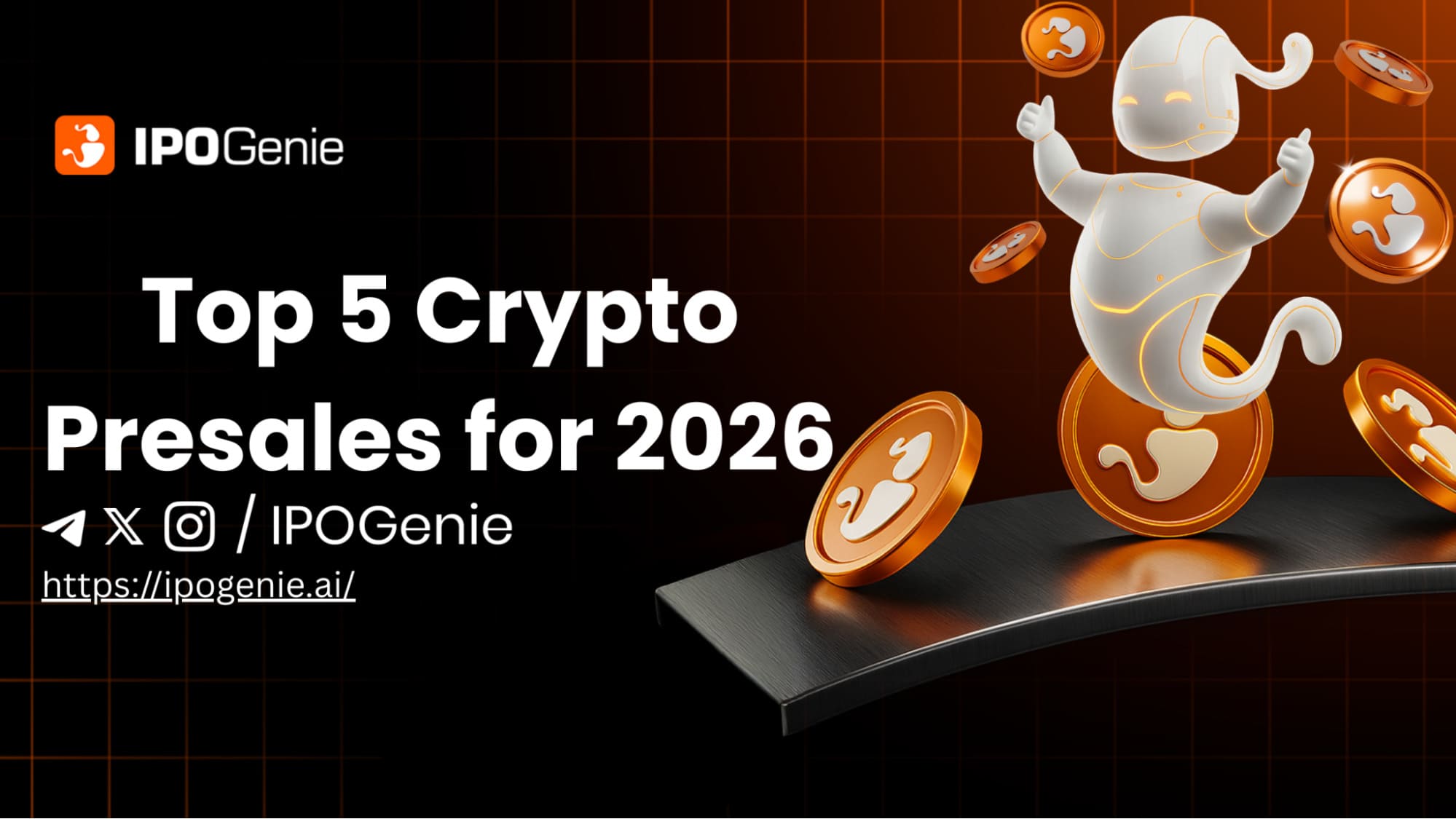 Top 5 Crypto Presales for 2026: IPO Genie ($IPO), Nexchain ($NEX), Digitap  ($TAP) Compared