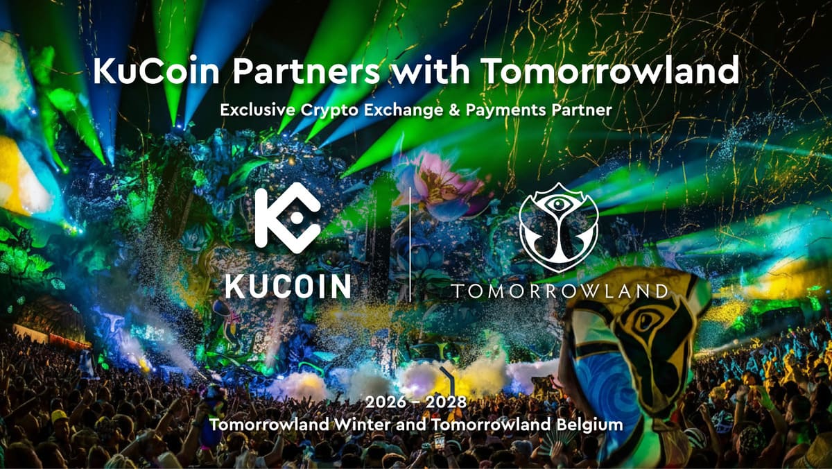 KuCoin Becomes Tomorrowland’s Exclusive Crypto Partner, Pioneering MiCA-Era On-Ramp for European Fans