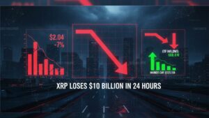 XRP capitalization loss-