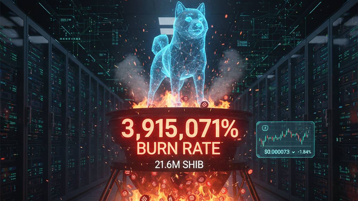 Shiba Inu burn rate today-