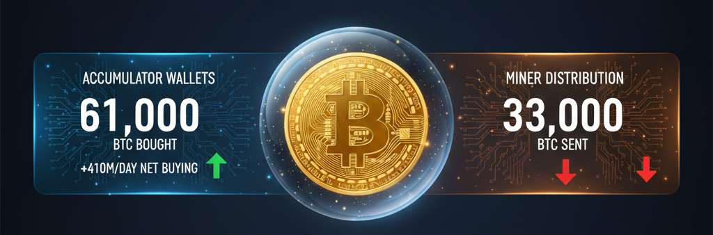 Bitcoin accumulation January 2026-