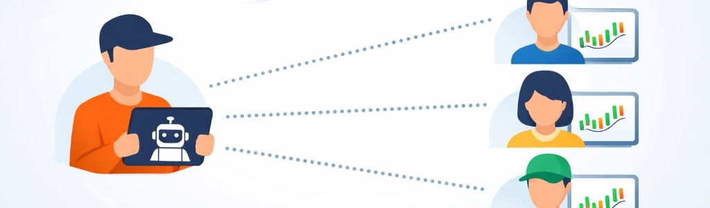 Bitget is marketing bot copy trading as a two-sided workflow, letting users automate strategies while enabling creators to package ideas others can follow.