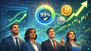 A new data point shows 99% of crypto-allocating financial advisors plan to hold or raise exposure in 2026, signaling sticky demand.