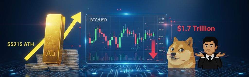 Dogecoin Creator Jabs Crypto as Precious Metals Reach ATHs