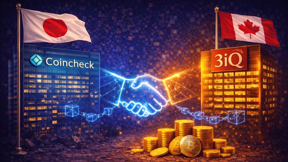 Coincheck Group said it signed a stock purchase agreement with Monex Group to acquire about 97% beneficial ownership of 3iQ Corp. via a stock swap.