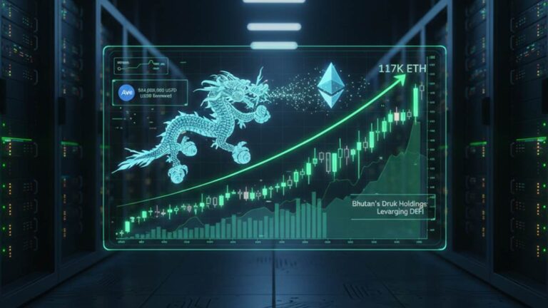 Leveraged position in ETH by Druk Holdings-