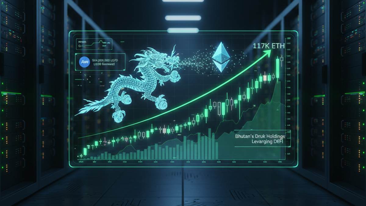 Leveraged position in ETH by Druk Holdings-