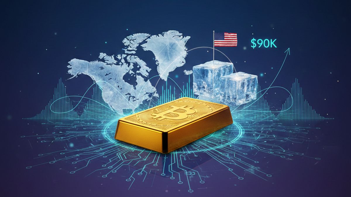 Bitcoin rebounded to $90K after Trump dismisses use of force in Greenland dispute