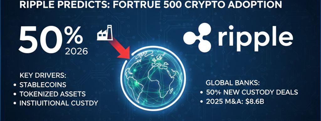 Cryptocurrency adoption in Fortune 500 companies